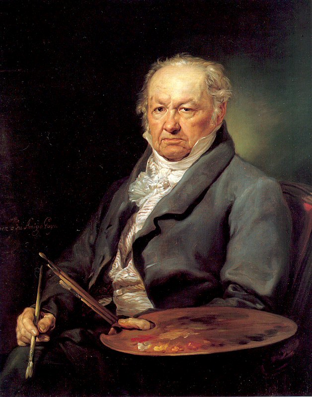 Portana, Vicente Lopez The Painter Francisco de Goya